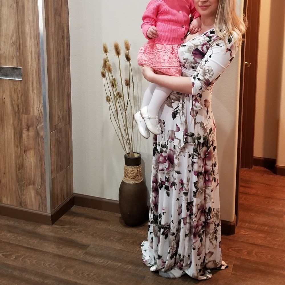 Pink Blush maxi dress